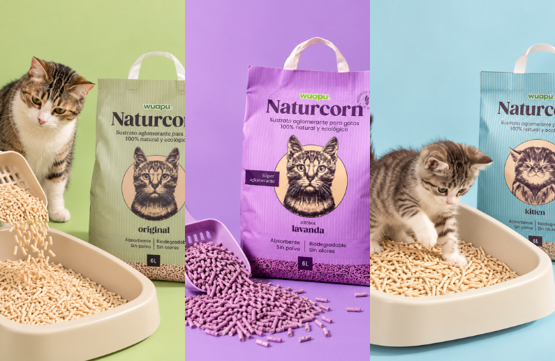 Sustratos naturales para gatos: 3 alternativas para cambiar la higiene del arenero